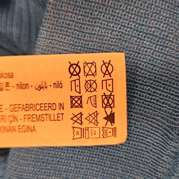 💕ZARA SPECIAL EDITION💕 Ribbed Knit Pants ~ Cobalt Blue Small S NWOT - Picture 13 of 13